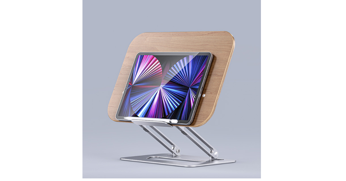 wooden laptop stand modern desk