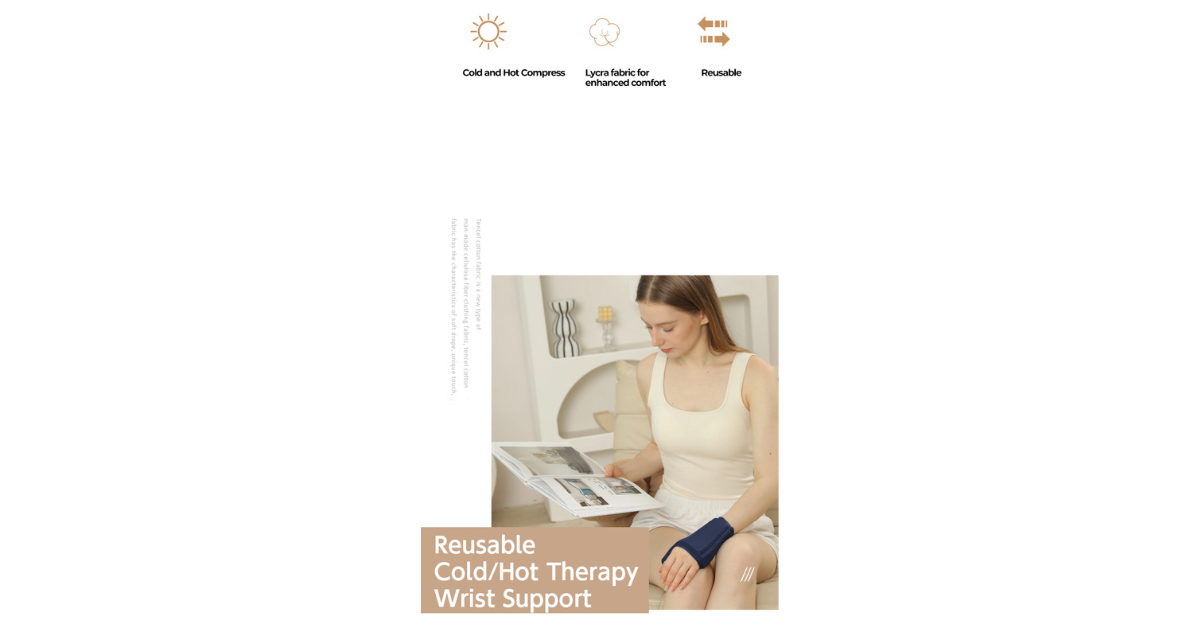 cooling band for wrist relief