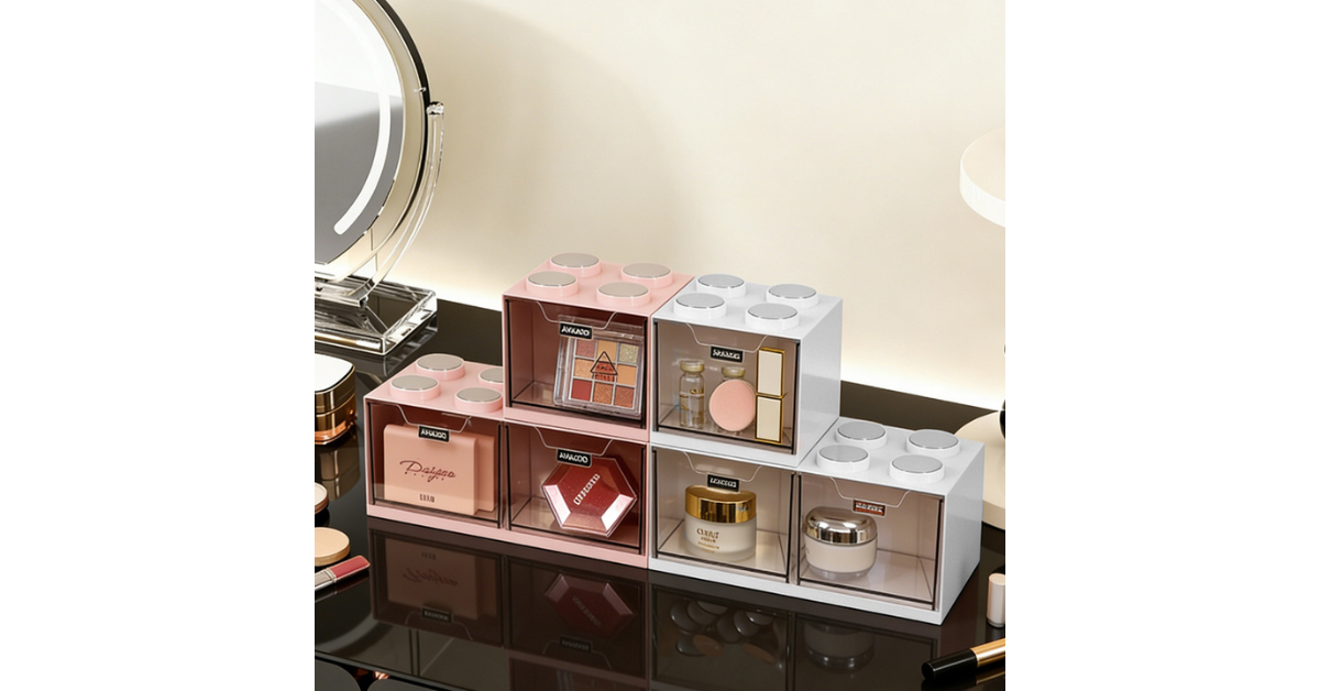 beauty desk organizer drawers