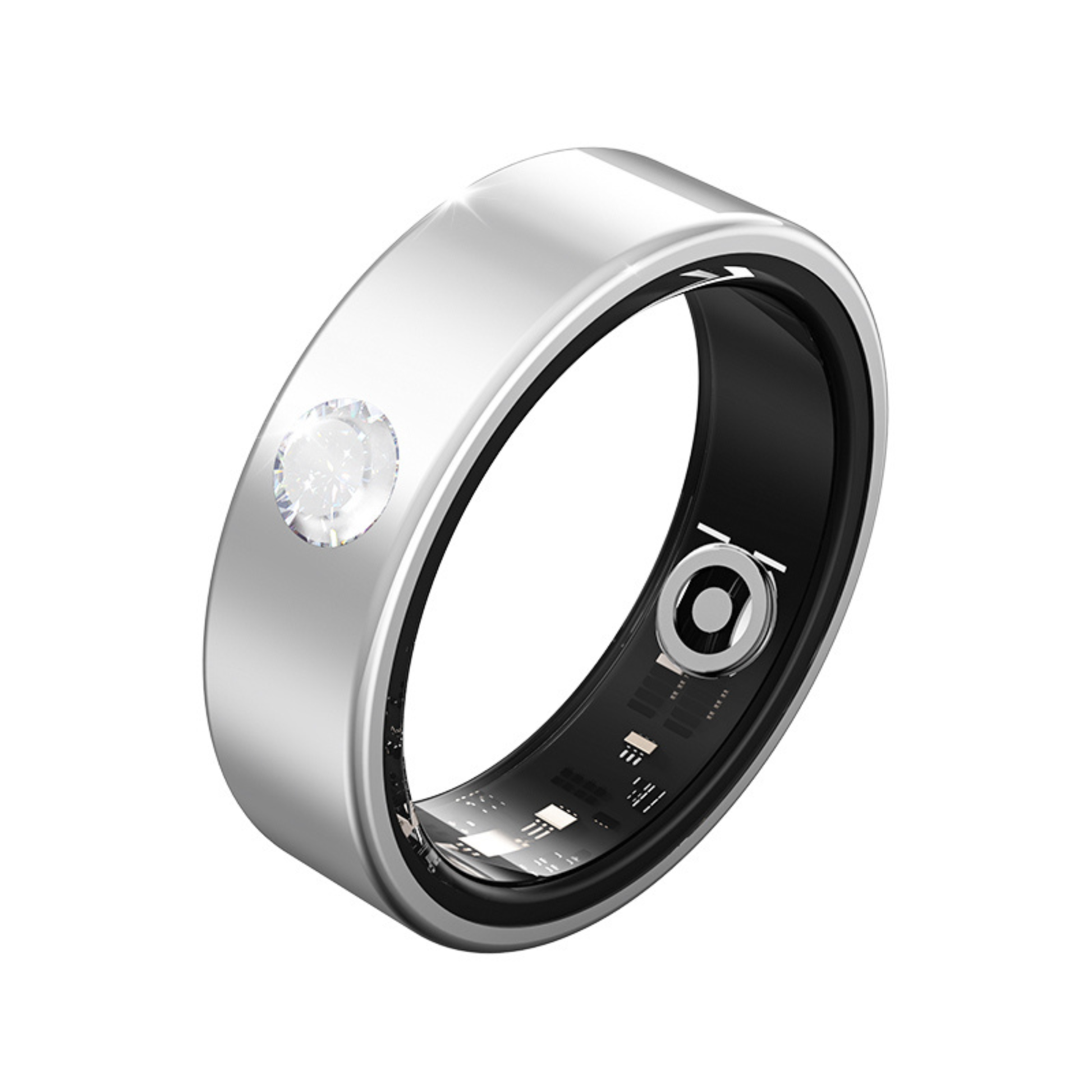Waterproof Smart Ring with IP68 protection designed for fitness tracking, sleep monitoring and daily wellness activities