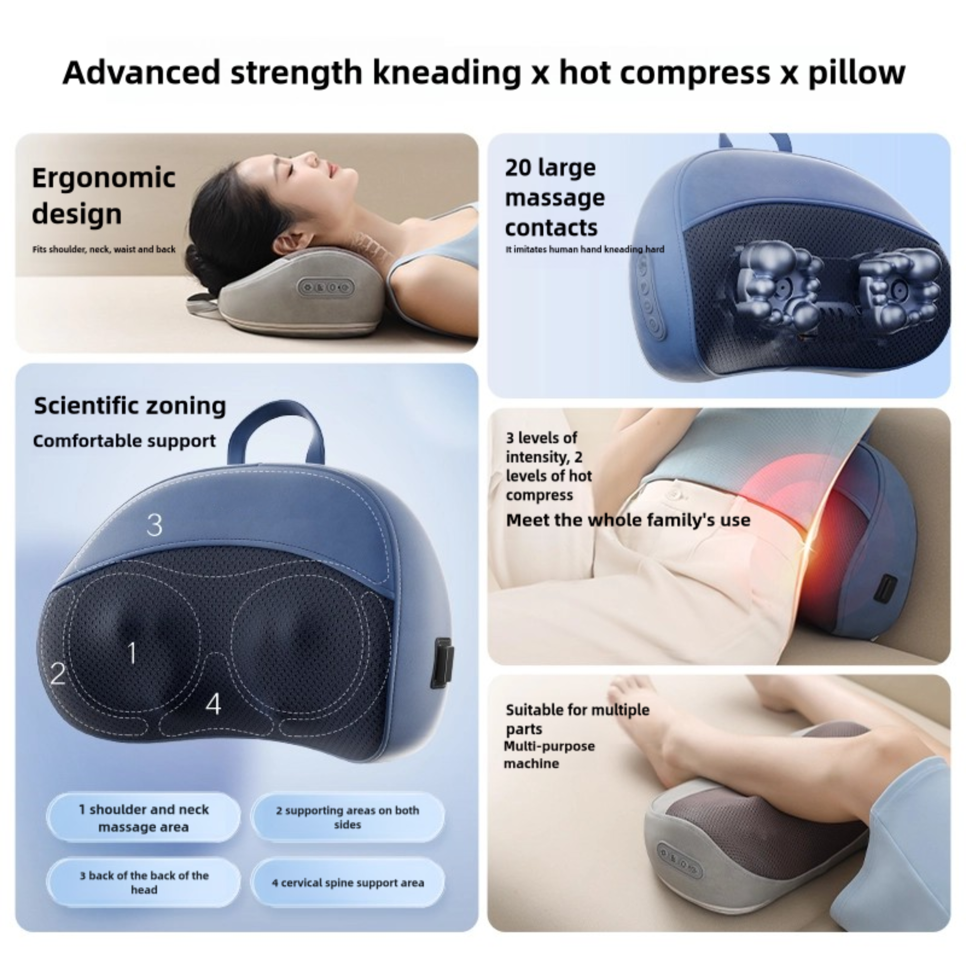 Best neck traction pillow for neck pain relief and posture support