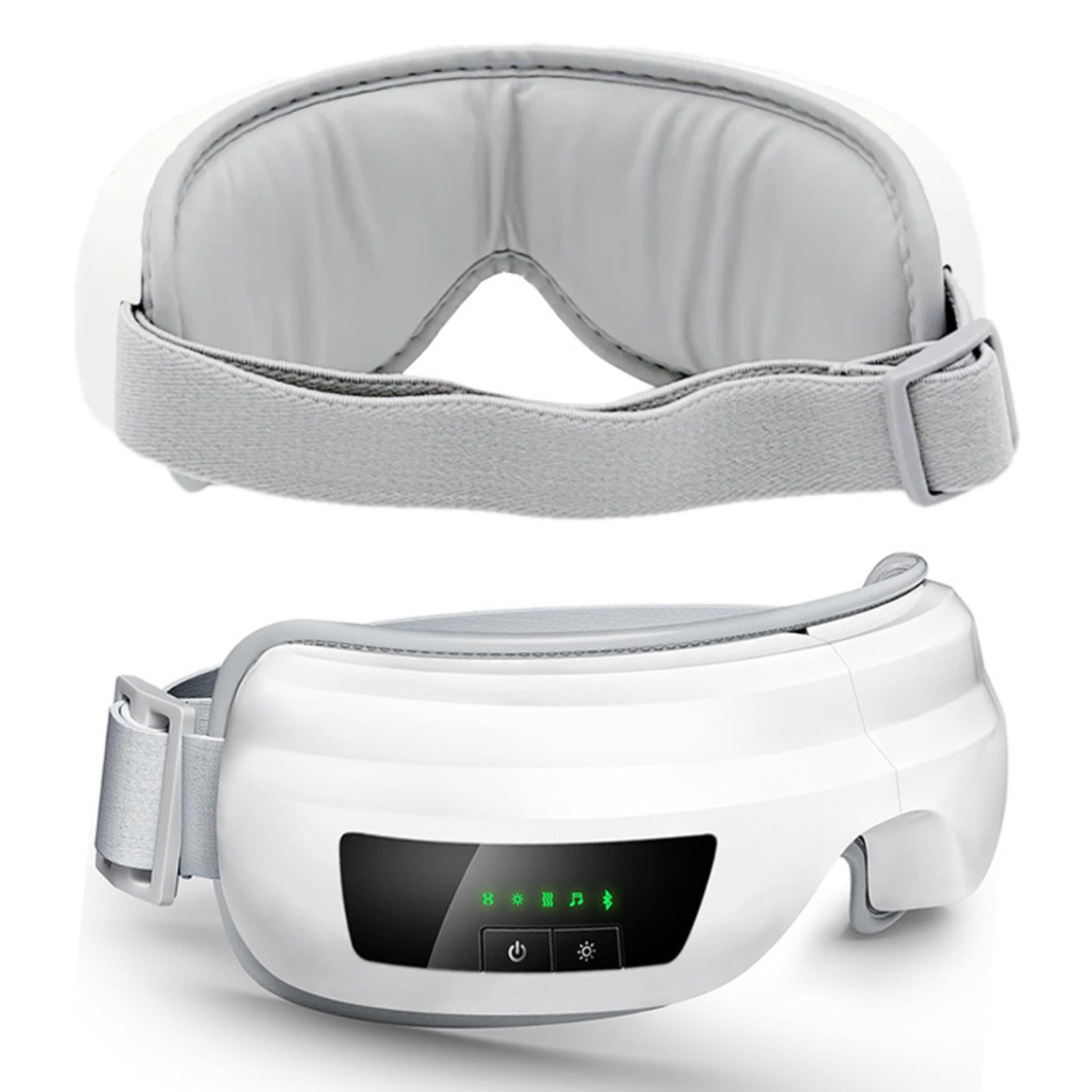 Reusable heated eye mask for dry eyes with soft comfortable materials