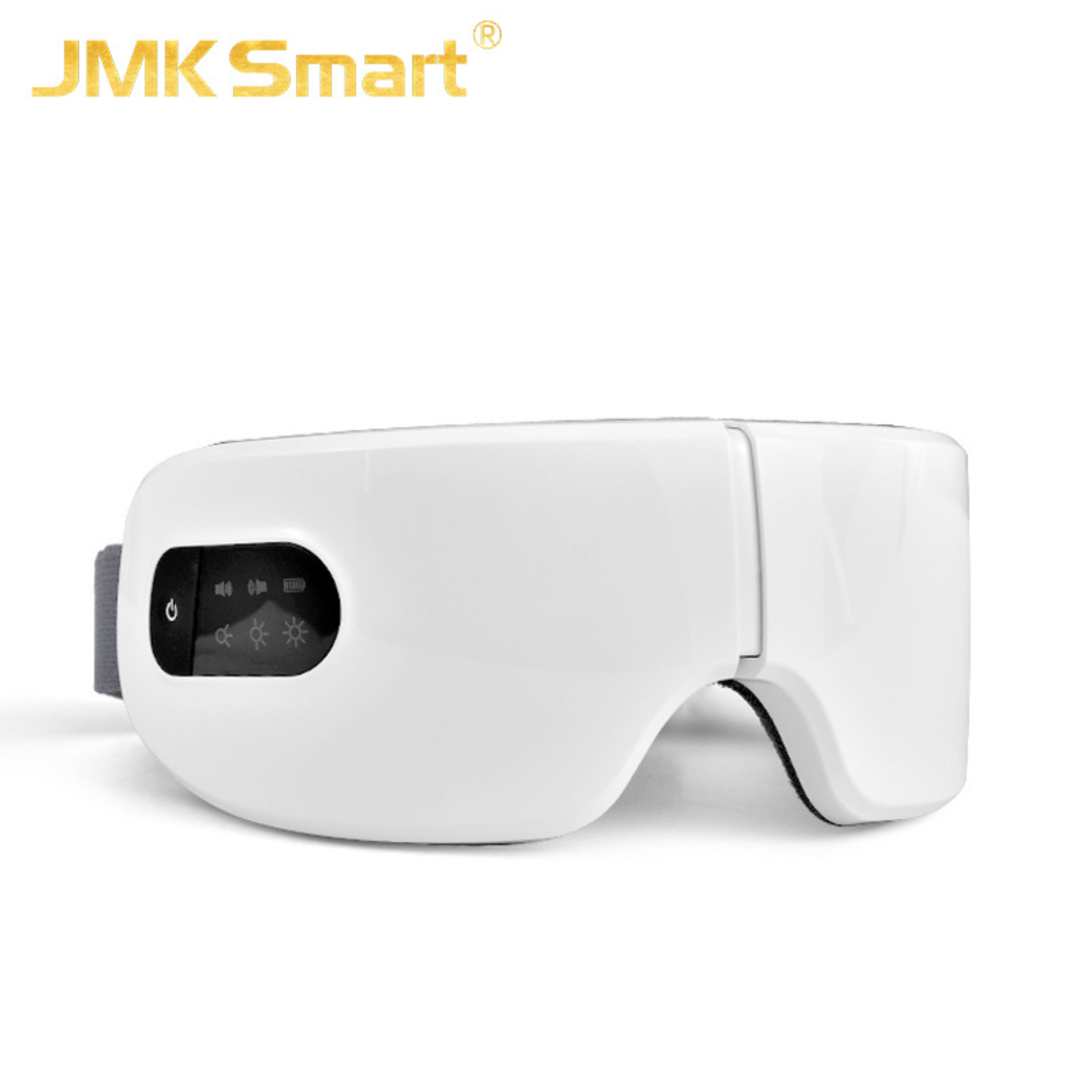 Electric eye massager providing warm compress therapy for tired and dry eyes