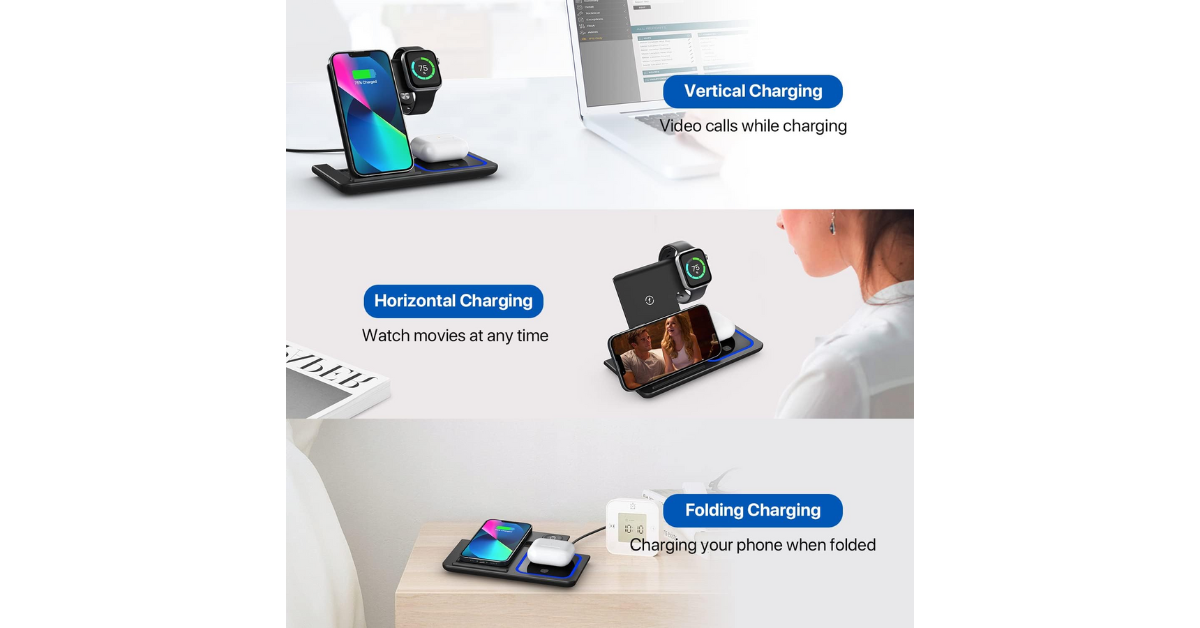 iphone charging station