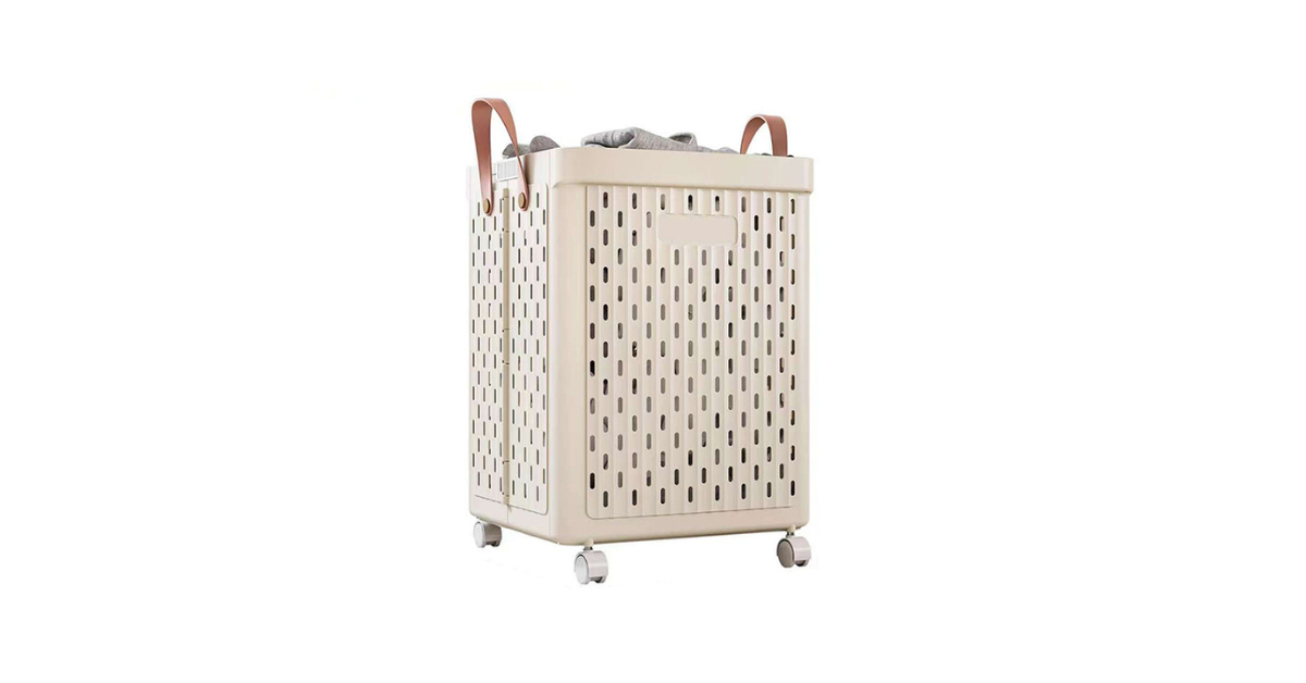 laundry basket for bathroom storage