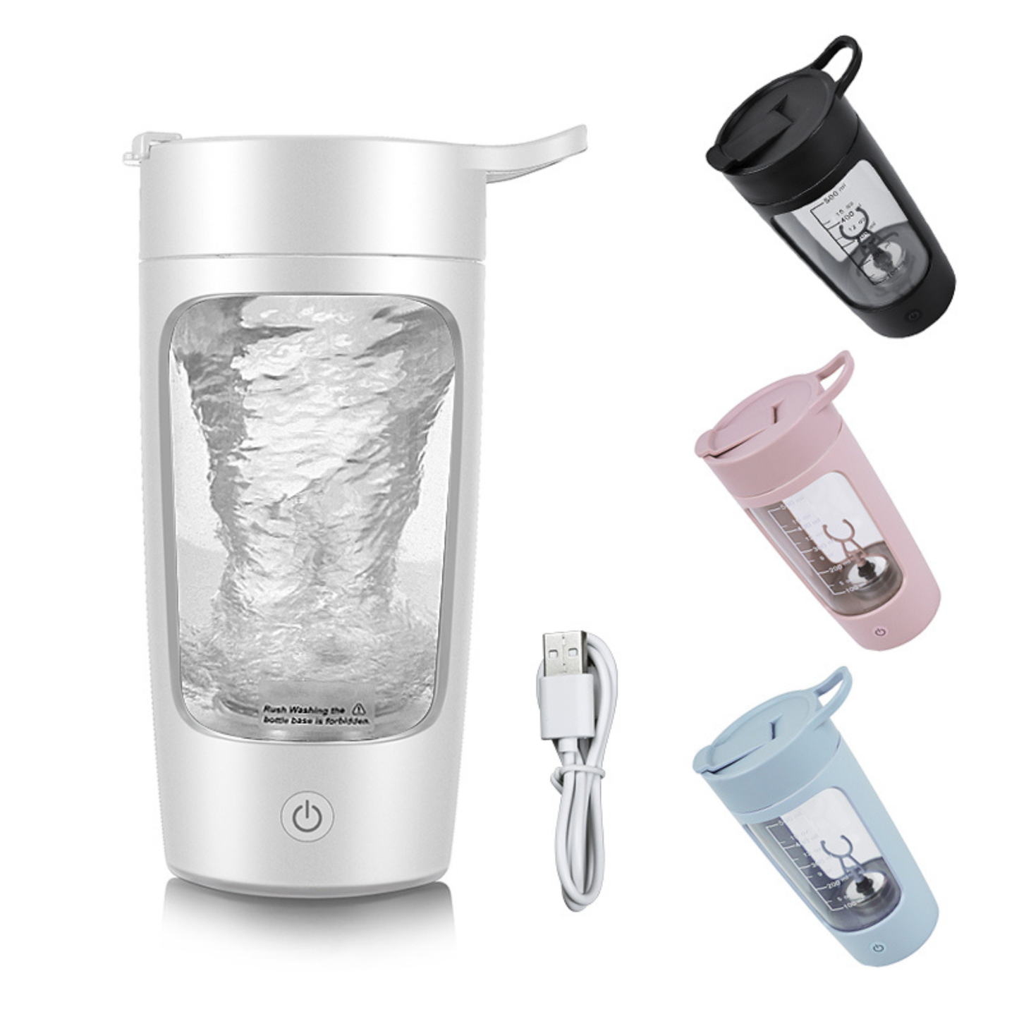 High Power Portable Blender for Travel with rechargeable lithium battery and one-touch blending operation.