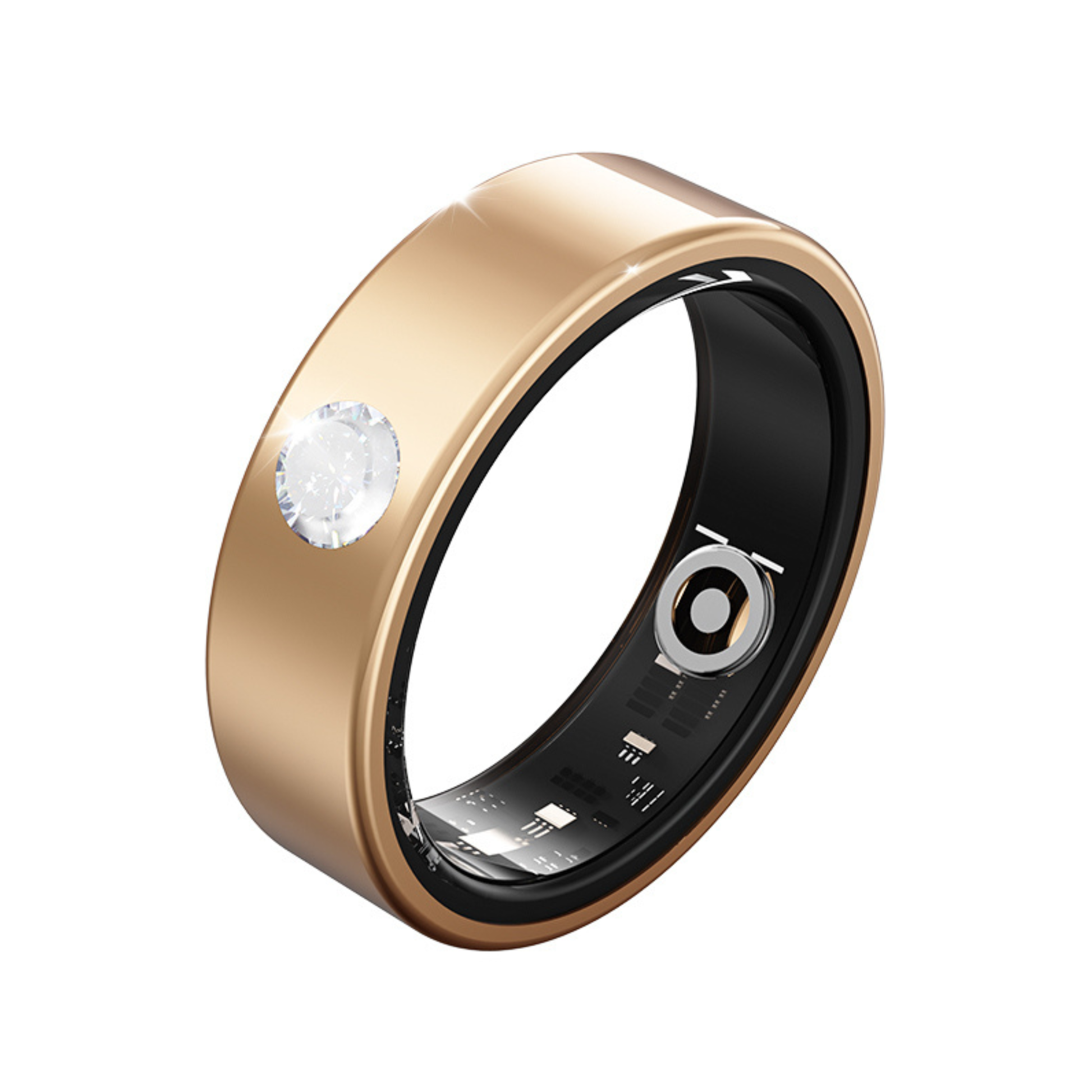 Smart Ring health fitness tracker made from stainless steel showing modern wearable wellness technology for everyday use