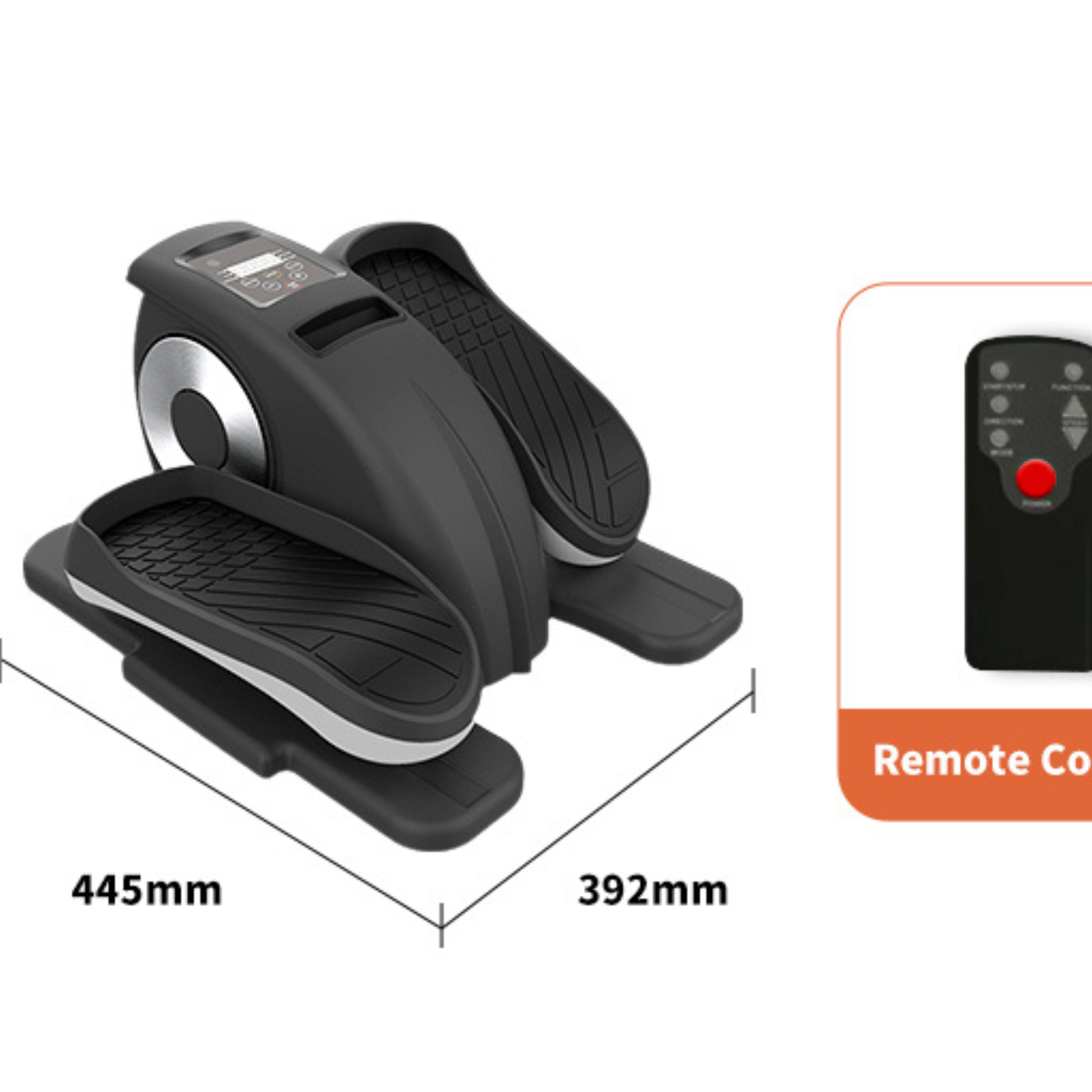 Under desk cardio machine for remote workers fitness