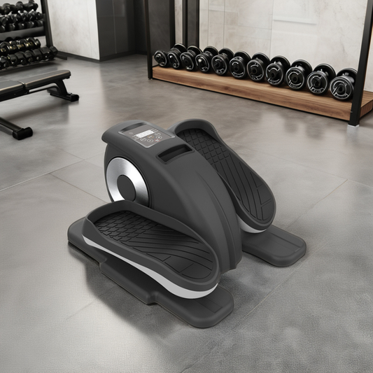 Under desk elliptical machine for home office fitness