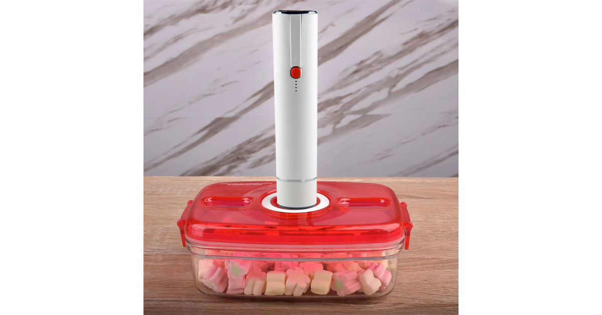 portable vacuum sealer rechargeable design